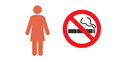 Females, No smoking